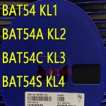 BAT54 KL1 BAT54A KL2 BAT54C KL3 BAT54S KL4 SOT-23 3000 개 : 분당플렉스61