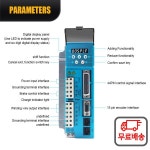 HLTNC 대형 토크 3 상 폐쇄 루프 스테퍼 모터 하이브리드 서보 드라이버 포함 밀링 라우터 선반용 Nema52 130mm 50N : 다이렉트스토어14