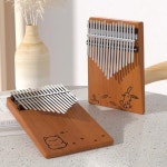 초보자 칼림바 연주 선물용 피아노 악기 키보드 음악 17음계 액세서리 17 Tone 7 : 파인트무역