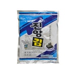 진양 줄줄이 급식용 안주김 80g 미니 도시락김 (1봉 4매 80개입) : 푸른씨푸드