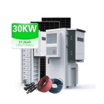 가정용 30kw 완전 태양광 시스템 인버터와 54kwh 리튬 배터리 용량 : 프라임상사27