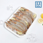 훈훈수산 제철 자연산 대하 암 서해 국내산 특대 왕새우 1kg, 1개 : 훈훈수산
