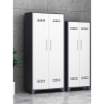 청소 도구함 학교 스텐 철재 보관함 공장 1 1850 420 420화이트싱글클리어 : 글로벌스텝