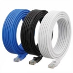 Cat 6 이더넷 케이블 LAN 네트워크 코드 인터넷 RJ45 차폐 코드(노트북 라우터 PC 용) CAT6 White 0 5M : 멜론노트3