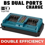 호환 8V 이중 충전기 교체용 이온 배터리 BAT609 고속 : 비전산업007