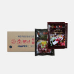 소문난 육회소스 간장 고추장맛 1박스 (100개) : 비품광장