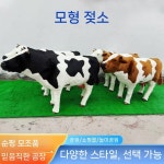 젖소모형 대형 젖짜기 누워있는 장난감 체험장 체험 : 젠트라이프