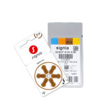 시그니아 보청기 밧데리 312번 갈색 60알 1박스 : 이지앤메디칼