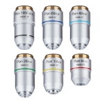 생물 현미경 평면 렌즈 195 무채색 4X 10X RMS 20.2mm 스레드 17 : 소로유통N