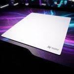 Moody 무디 강화유리 게이밍 마우스패드 대형 450x400 화이트 : Moody ROOM