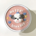 강아지 생일 케이크 반려견 택배전용 9cm party 단호박 고구마 : 펫스튜리petschurri