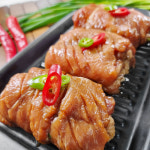 한돈 양념 돼지갈비 1kg 국내산 포뜬 수제갈비 숯불 캠핑 구이 : 천지푸드