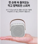 블루투스스피커마이크 휴대용 강의 캠핑 노래방 : 마이 엔돌핀