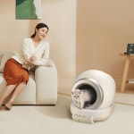 고품질 자동 세척 고양이 화장실 앱 제어 및 안전 강력한 보호 기능을 갖춘 가정용 : 성연유통.