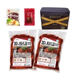 봄내 닭갈비 1kg (2팩) 선물세트 : 봄내푸드
