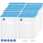 재사용 가능한 27PCS BPA 보관 5X10인치 3L 13 2개의 5개의 20PCS #2 11 10in bags 20pcs : 트렌딕몰