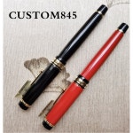 만년필 입문용 입학 No. 졸업 PILOT 선물용 커스텀 주홍색 블랙 845 소포라 래커 Black M 0.7mm : 카인드 트레이더스