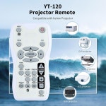 YT-120 Projector Remote Control for Casio XJ-H1600, XJ-H1650, XJ-H1700, XJ-H1750, XJ-H2600, XJ-H2650 : 미라클라운지