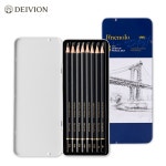 파이놀로 미술 연필 스케치 드로잉 소묘 흑연 그리기 8자루 세트 : 데이비온