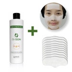 [에스지엔바이오] 저자극성 피지연화제 Dr.SGN 슈퍼 클리어 엑스로션 300ml+초밀착 전용솜 100매 : 원스뷰티몰