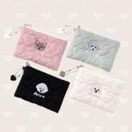 [무드온펫 파우치] Love On 강아지/고양이 얼굴자수 다용도 생활방수 파우치 : 무드온펫