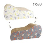 아이캣 들판과 꽃송이 고양이 스크래쳐 : 라임펫