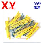 100PCS 1/6W 금속 필름 저항기 22R 47R 100R 220R 470R1K 4.7K 51K 100K 220K 470K 680K 1M 1R - 1M 옴 DIP 컬러 링 저항 : 분당플렉스63