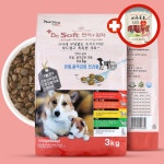 더독 닥터소프트 말랑한 반습식 사료 연어+감자, 3kg, 1개 : 루니펫