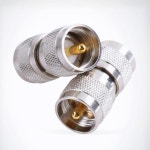 UHF PL259 - UHF PL-259 남성 - 남성 플러그 RF 동축 어댑터 커넥터 : 분당플렉스64