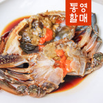국내산 알배기 꽃게 양념게장 돌게장 간장게장 2kg : 통영밥상