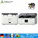 크리에이티 스페이스피 X4L 필라멘트 건조기 4개의 스풀로 최대 75개의 가능 ℃ 3D 프린터용 LCD 터치스크린 이중 독립 가열 챔버... 