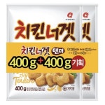 마니커재호유통 | 마니커에프앤지 치킨너겟텐더 400g+400g : 프라임유통123