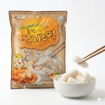 떡안애 퓨전 쌀치즈떡 1kg 치즈떡볶이 떡사리 : 솔그린