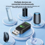 USB Wifi 6 Bluetooth 5.4 어댑터 Wifi 6 Bluetooth 5.4 무선 네트워크 카드 USB Wifi 6 어댑터 Wifi Dongle-X64A : 분당플렉스65