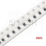 100pcs 1% 0805 SMD 저항기 0R ~ 10M 1/8W 0 0.1 1 10 100 150 220 330 옴 1K 2.2K 4.7K 10K 100K 1R 10R 100R : 분당플렉스62