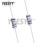 와이어 권선 저항기 퓨즈 저항 1/2W 220 68 4 20개 1R 15 6 100 22 10 옴 5W 8 1 0 47 7 33 5 : BIZTOOL