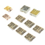 5pcs SMT 전위차계 3224W-1-103E/102/103/104/105/201/202/203/500 가변 저항기 다중 회전 정밀 전위차계 : 분당플렉스62