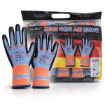 [the BEST] 더베스트 K200 라텍스 반코팅 장갑 10켤레 미끄럼방지 작업 물류 : 두손종합상사