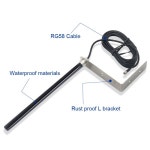 FRP 헬륨 핫스팟 광산 유리 섬유 안테나 옴니 와이파이 야외 방수 기지국 증폭기 신호 부스트 N 4G LTE 3G GSM 15dbi : 프라임상사34