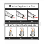 FGG.FHG EGG 0B 1B 2B 2 3 4 5 6 7 8 9 10 12 14 16 18 19 26 핀 금속 원형 푸시 풀 자동 잠금 커넥터 : 골든107