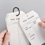 50매 간단한 무선 책 미니 할 일 목록 메모 패드 Steno Notebook Planner Agenda F6456 : 글로벌셀렉트-