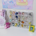 미미그라운드 메지루시 케이스 가챠 키링 보관함 진열장 굿즈 클리어 투명 전시장 : mimiground