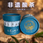 [18-10] 덕앙산차 운남 망시 특산 덕앙족 전통발효 긴압흑차 약130g by 덕봉차창 : 운남상회 티다차이