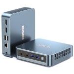 펠라드니 WI-6 N100 미니 PC | 인텔 12세대 4코어 듀얼 4K HDMI 소형 휴대용 와이파이 5 & BT 4.2 16GB+512GB : 프라임상사33