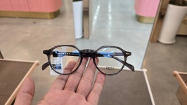 GENTRY 젠틀리 G1282 레트로디자인 원형다각  47 사이즈그레이뿔테안경 : 포시즌아이웨어