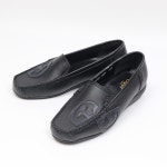 [구두보라] 여성 수제화 여성 가죽 로퍼 자수 포인트 편한굽 단화 J2812 : PERFECT FIT