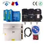 34 축 Nema34 이지 서보 스텝퍼 모터 CNC 프린터 3D 용 2 상 CL-HSS860 드라이버 400W 48V 전원 Mach3 EU 재고 있음 : 제스104
