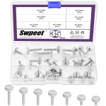 Swpeet 35Pcs 7 사이즈 M5 8 /10 /12 /30mm /25 /20 /16 M3 : 유니크마인즈