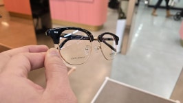 GENTRY 젠틀리 G1078 유니크 클래식 블랙골드  하금안경테 : 포시즌아이웨어