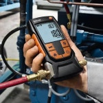 Testo 552 디지털 진공 마이크론 게이지블루투스 및 커플러 포함 0560 5522 진공 측정 장비 0-26.66mbar : 제스104